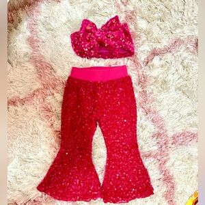 First Birthday Barbie Outfit 6-12m